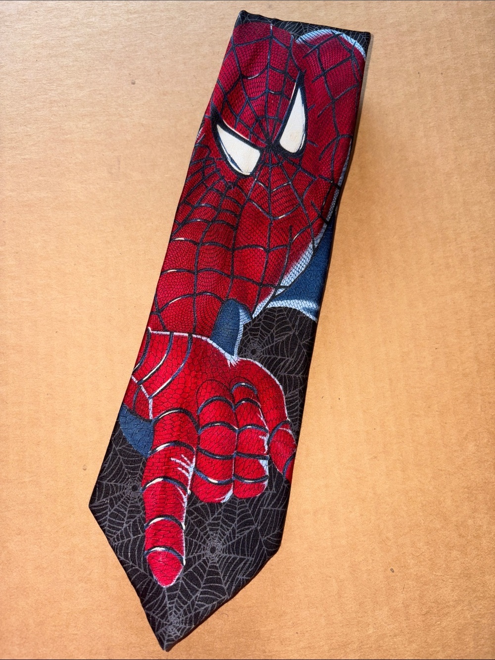 Spider-Man Tie 👔 🕸️   100% Silk